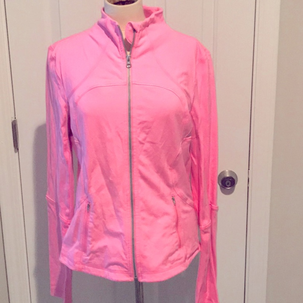 Lululemon Forme Jacket in Pink Size 10